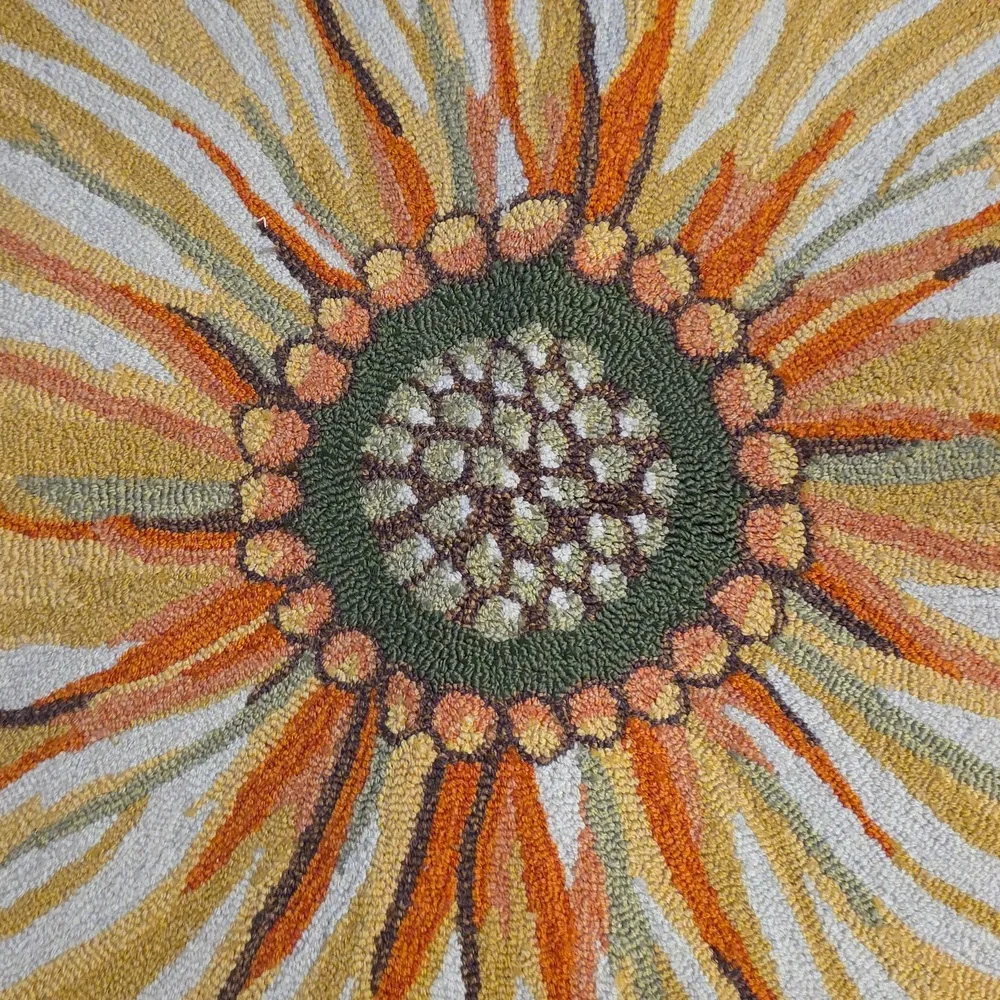 Liora Manne Frontporch Sunflower NWOT